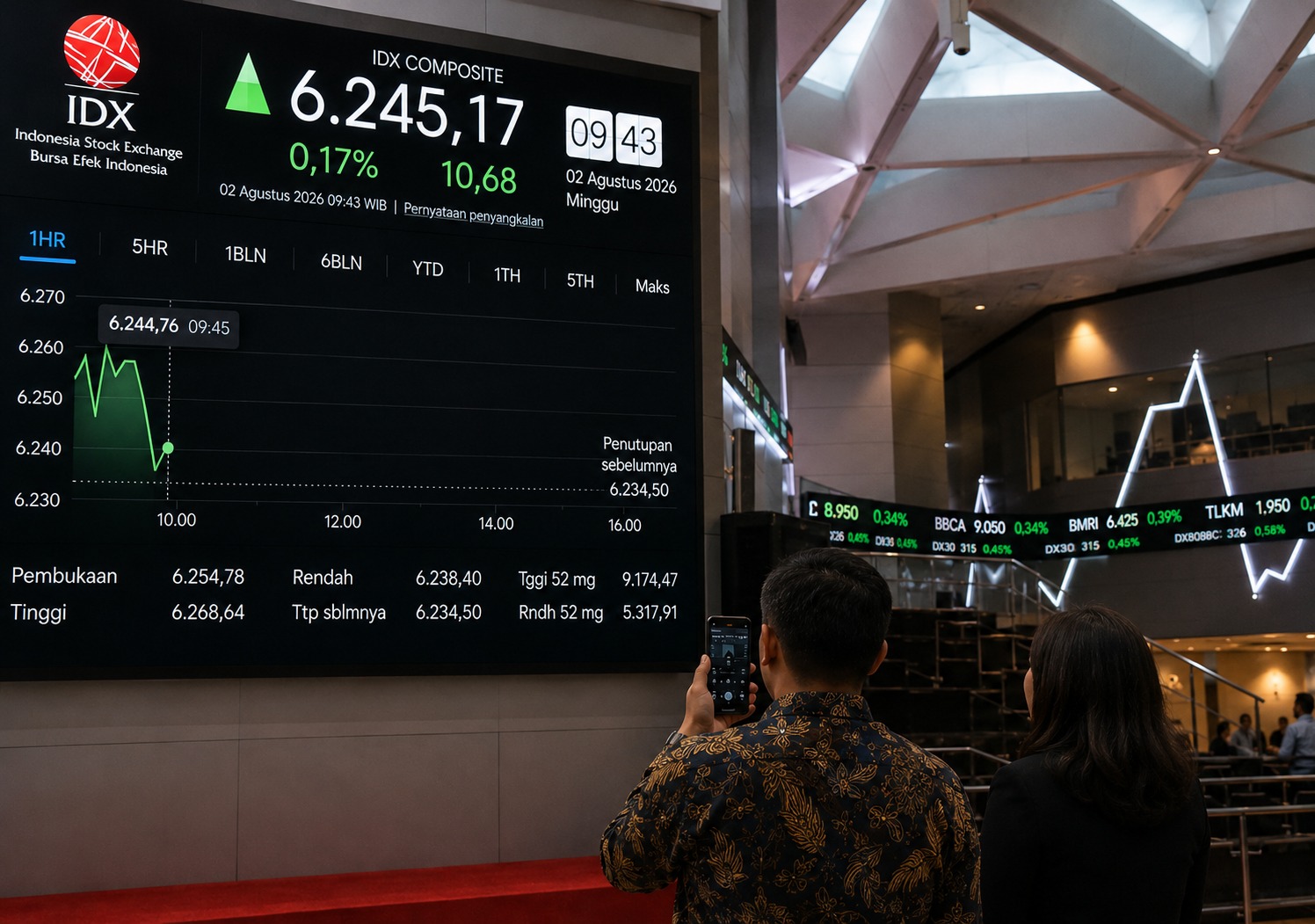 IHSG Menguat di Akhir Pekan, Optimisme Pasar Dinilai Cerminkan Kepercayaan terhadap Fundamental Ekonomi Indonesia