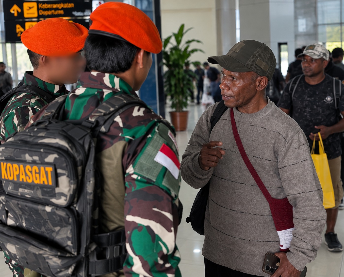 Abdon Kisamdu Petinggi OPM Ditangkap di Bandara Yahukimo, TNI Sebut Ada Dugaan Transaksi Senjata