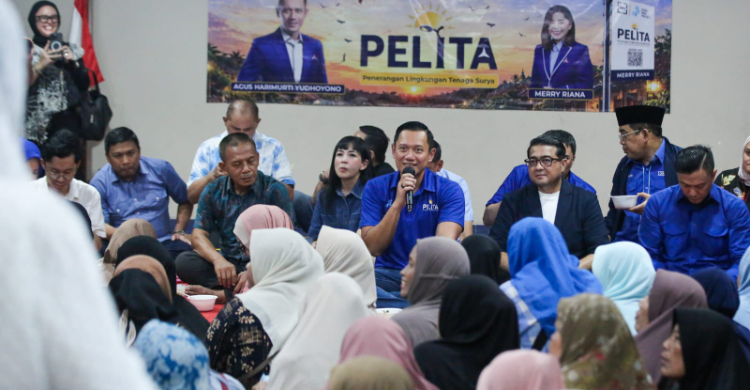 AHY Resmikan Program PELITA, 25 Titik Penerangan Tenaga Surya Menjangkau Jabodetabek